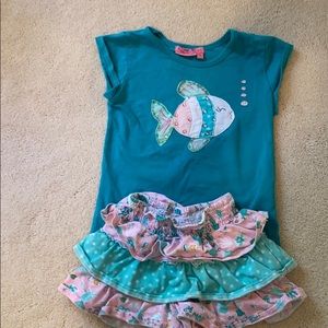 Have girl fish outfit size 5